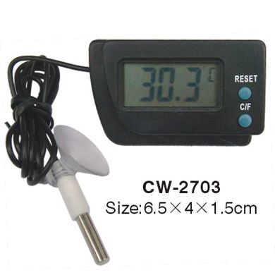 CW-2703電子溫度計,數字魚...
