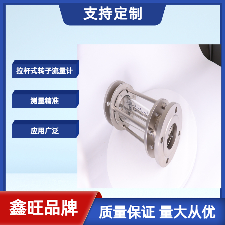 拉桿式全不銹鋼玻璃轉子流量計
