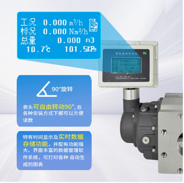 LLQ-65氣體羅茨腰輪流量計